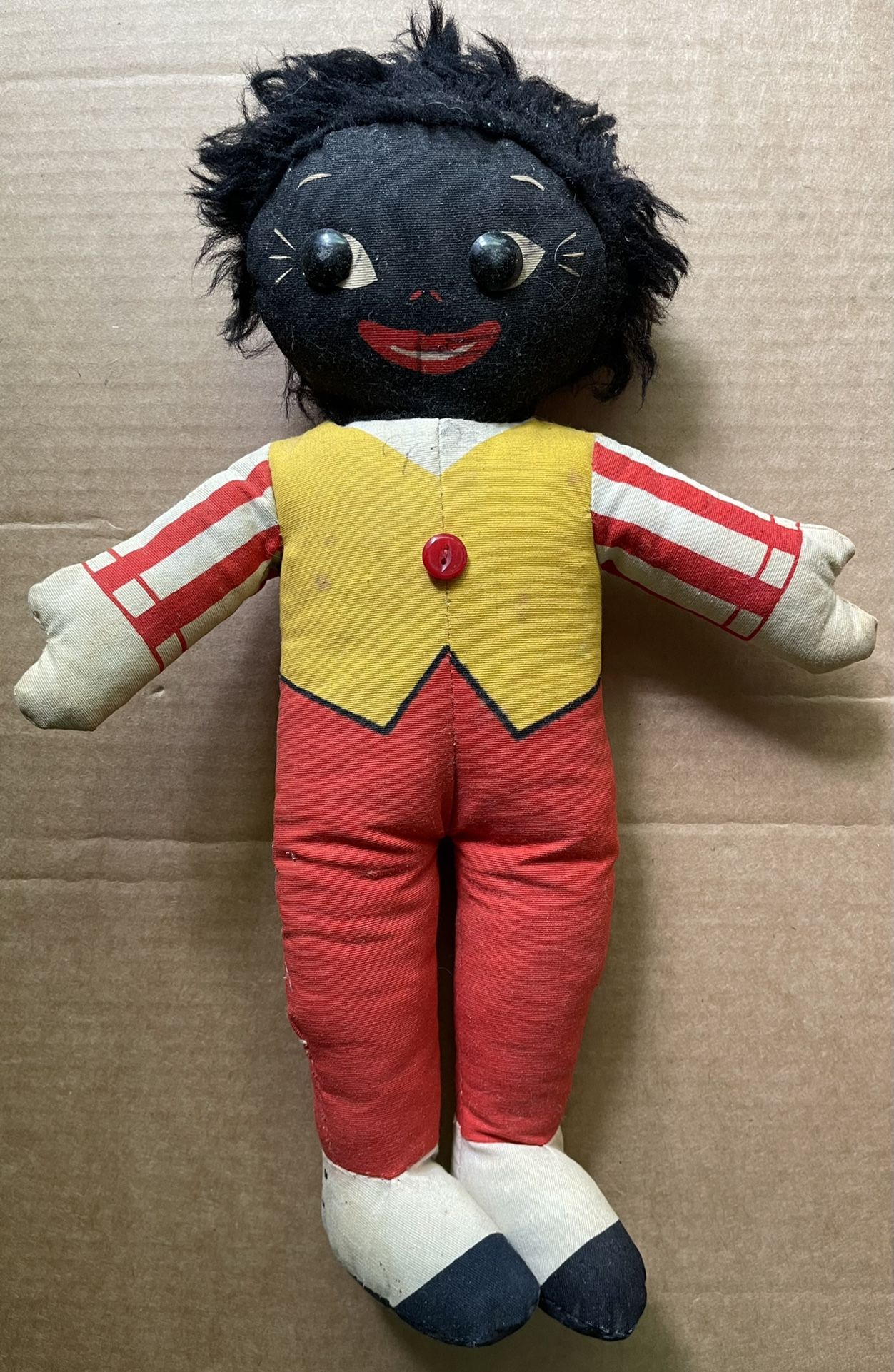 1960s DEAN’s CHILDSPLAY BABYSAFE BLACK DOLL, ENGLAND