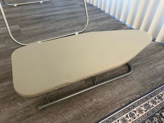 Iron and ironing board
