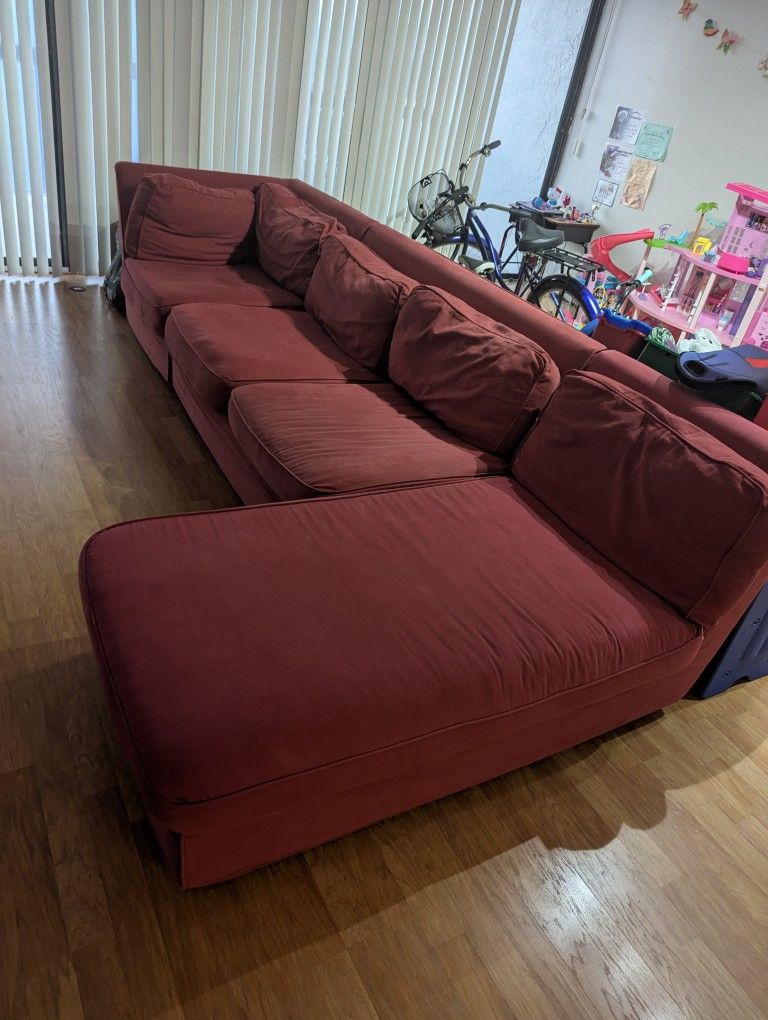 Sectional Sofa. Pottery Barn. FREE.