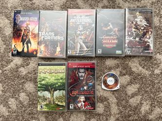 Sony psp games 40 each