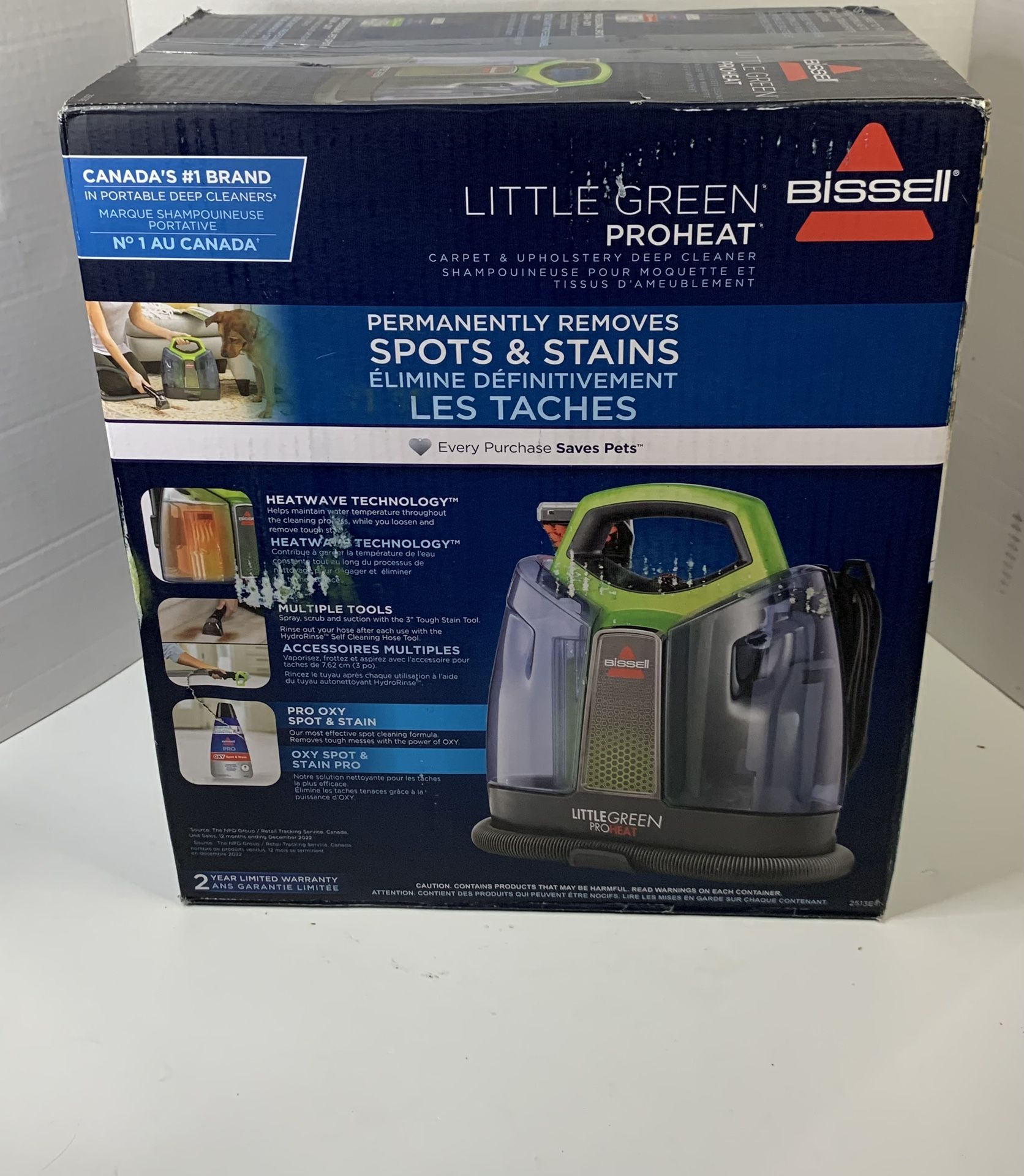 BISSELLĀ® Little Green ProHeat Portable Carpet Cleaner