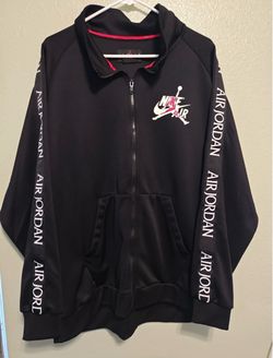 Air Jordan Full Zip Jacket Black Size XL