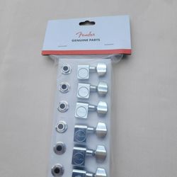 Fender American Professional  Staggered Stratocaster/ Telecaster  Tuning Machines, Chrome.