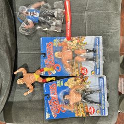 Vintage WWF LJN wrestlers