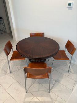 Table and chairs