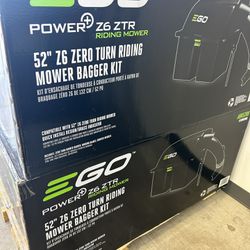 EGO Z 6 52"  ZERO TURN RIDING MOWER BAGGER KIT