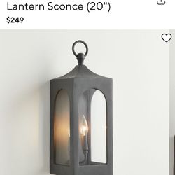 Pottery Barn Lantern Set Of 2 