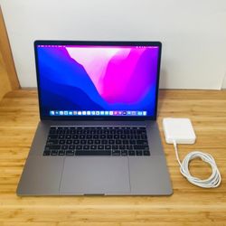 MacBook Pro 15” Laptop Apple Space Grey Intel Core i7/16GB RAM/512GB⚡️Microsoft Office Word Excel,Logic,Final Cut💻 1Yr Wrnty✅ $0Down Finance Availabl