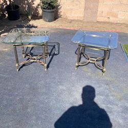 Glass End Tables