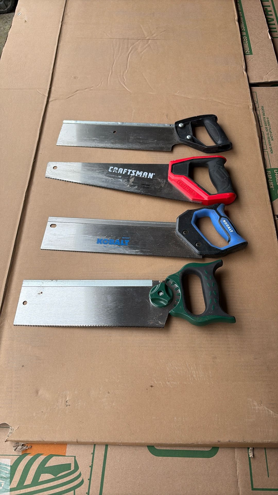Multiple Hand Saws