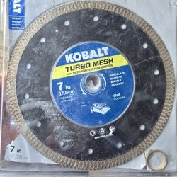 Kobalt CTM07P 7-in Wet Turbo Rim Diamond Saw Blade