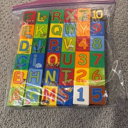 Lego Duplo Alphabet And Numbers Bricks
