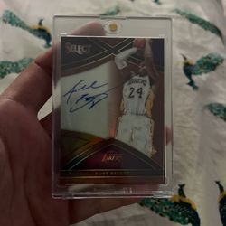 Kobe Autograph card