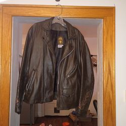 Leather jacket