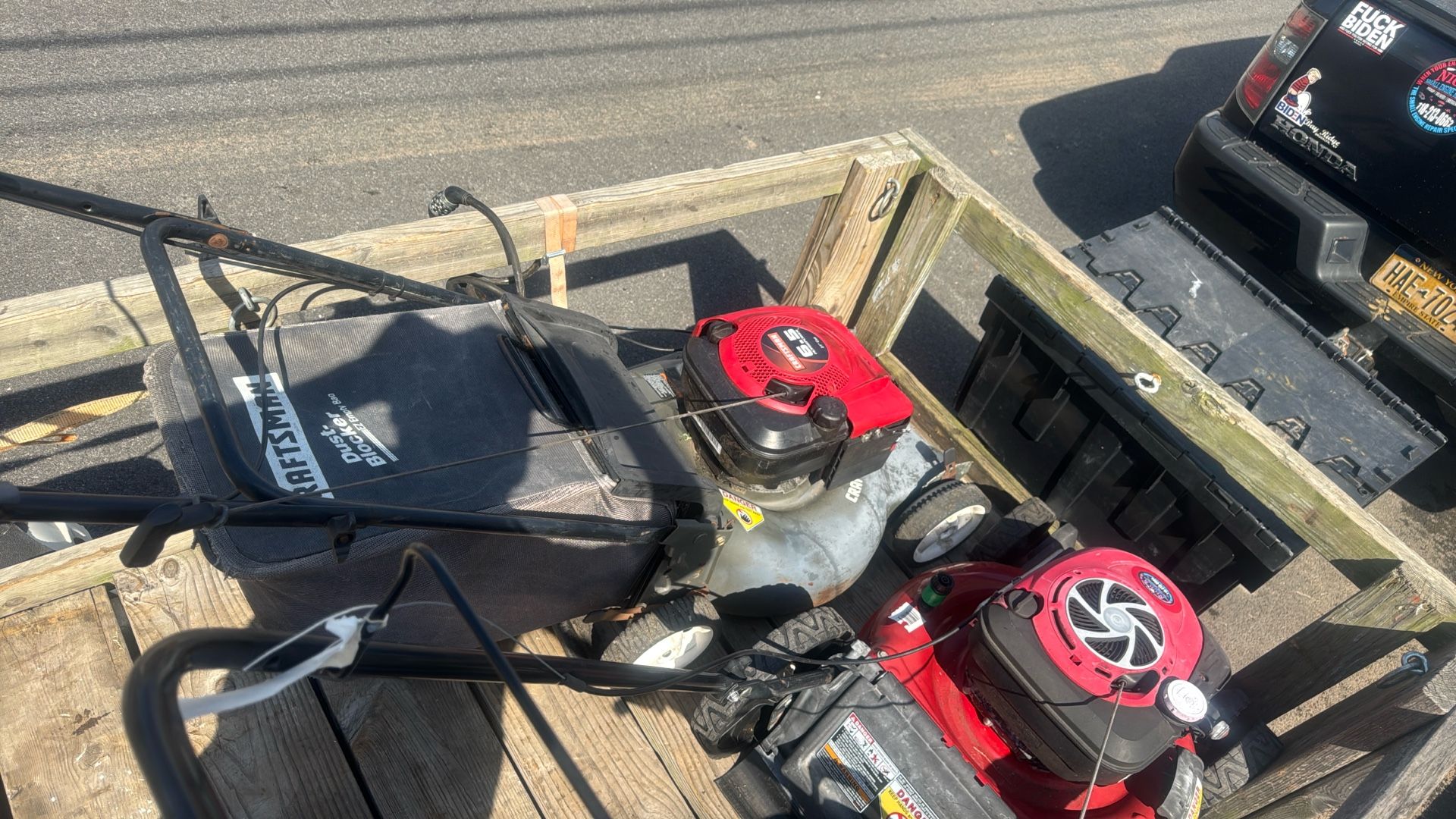 Craftsman 21 Inch Self propelled Lawnmower Rear Bag 6.5 Hp