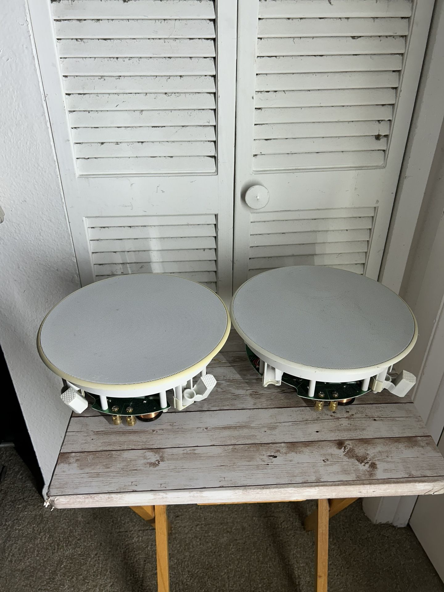 Pair Of Wall Speakers
