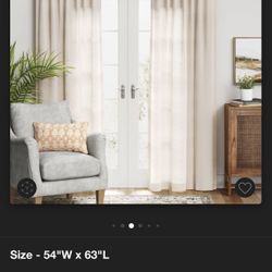 Threshold Boucle Window Curtain Light Filtering