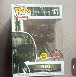Funko Pop Neo The Matrix #1172 Glow in the Dark