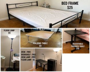 Moving Sale – Furniture & Lamps – $0–$25