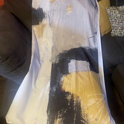 Color block Shower curtain