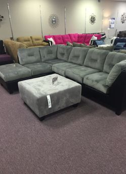 Grey Serta Sectional