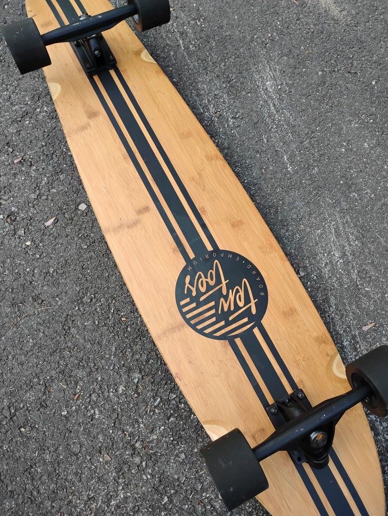 Ten Toes Board Emporium Zed Bamboo Long Board