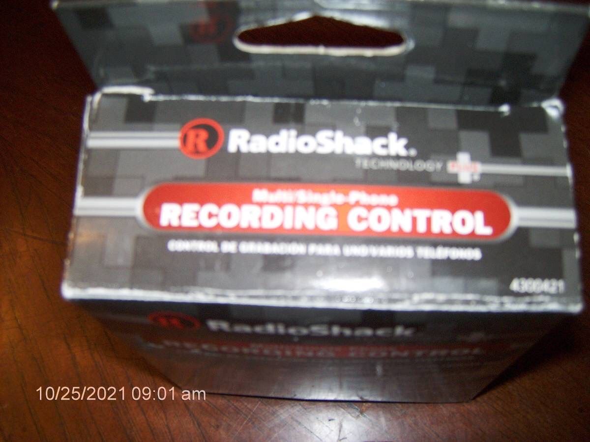 Radio Shack Multi / Single Phone Recording Conversation Controller ((contact info removed))