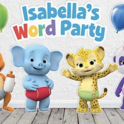 Word Party Decorations