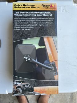 Jeep Quick Release Relocation Mirror