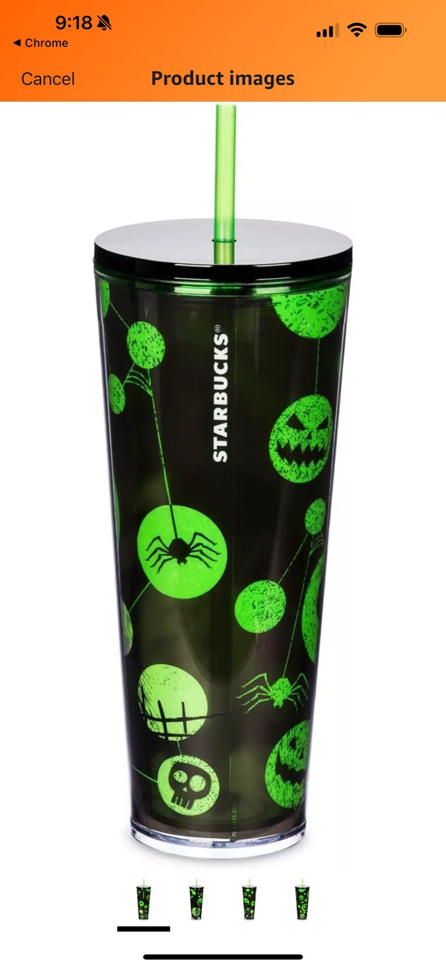 2024 Nightmare Before Christmas Starbucks