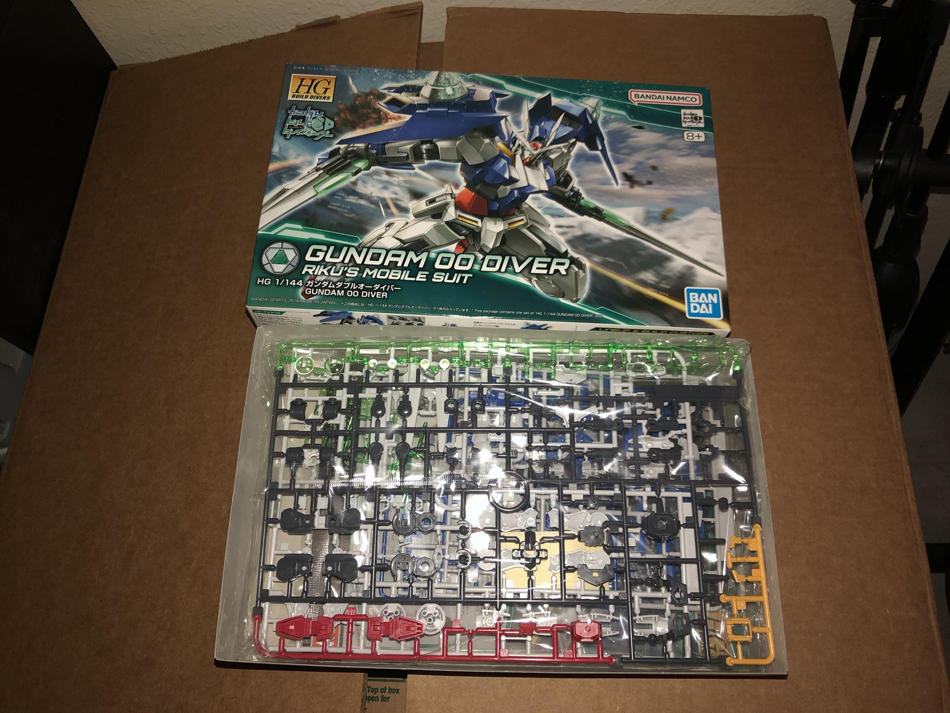Bandai Hg 1/144 Gundam 00 Diver