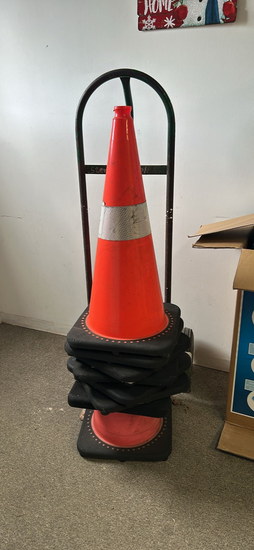 Lot Of 8 28” Traffic Comes