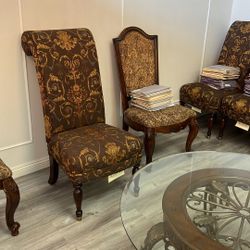Lillian August Designer Chairs – Pair (Excellent Condition)