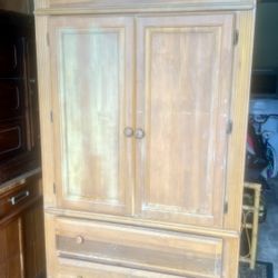 Vintage Armoire Chest