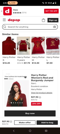 Harry Potter onesie large