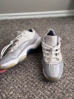 Air Jordan 11 Lows Size 9 – White/Grey – Used As-Is