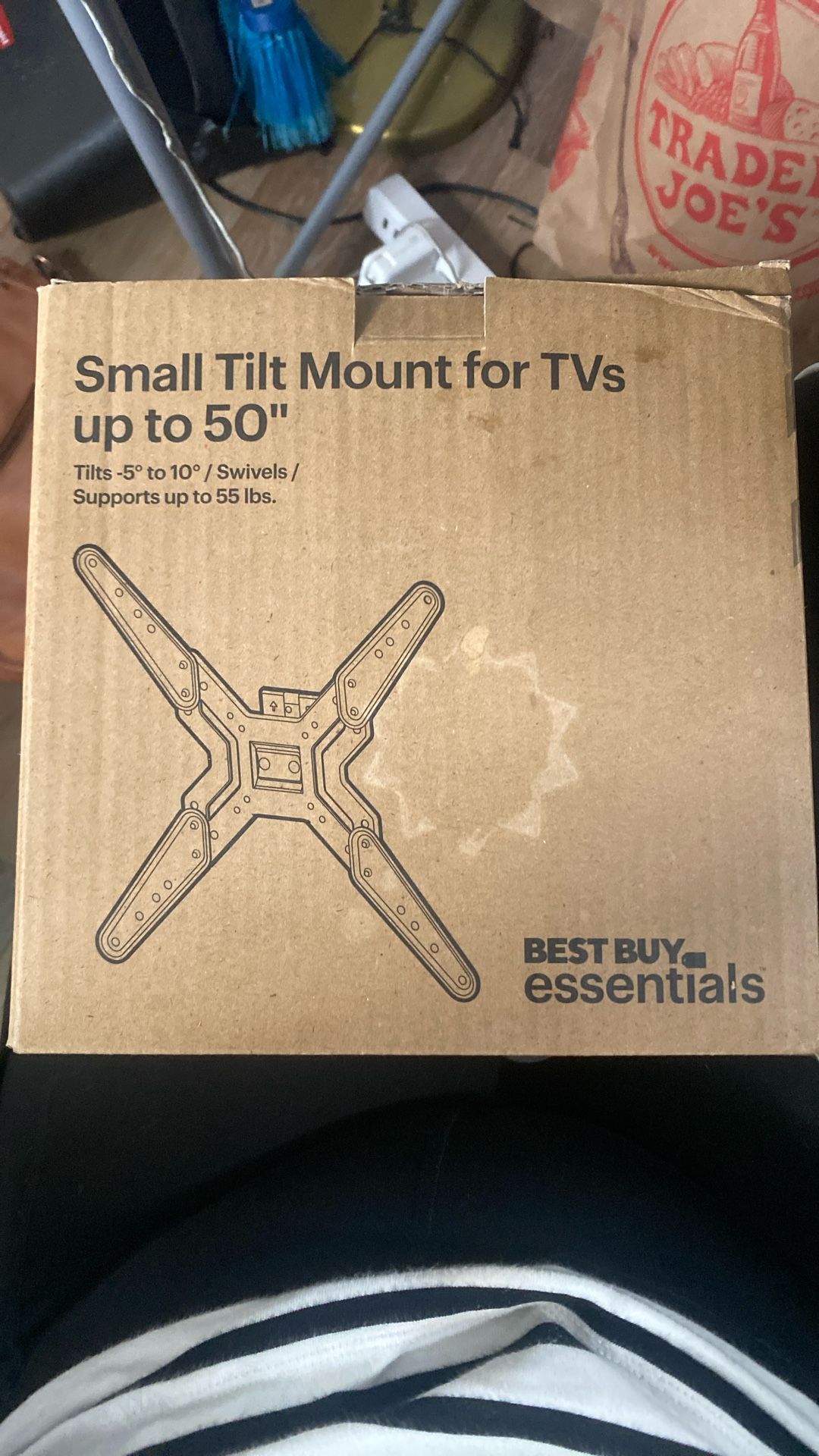 Small Tilt Mount For TVs Up To 50” 