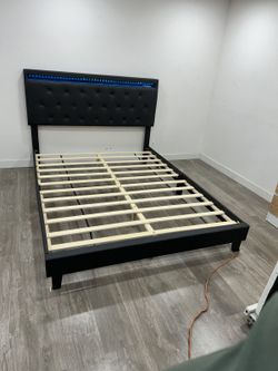 Bed Frames with Led Lights / Estructuras de Cama con Luces Led 🚚[Fast-Delivery]💨 