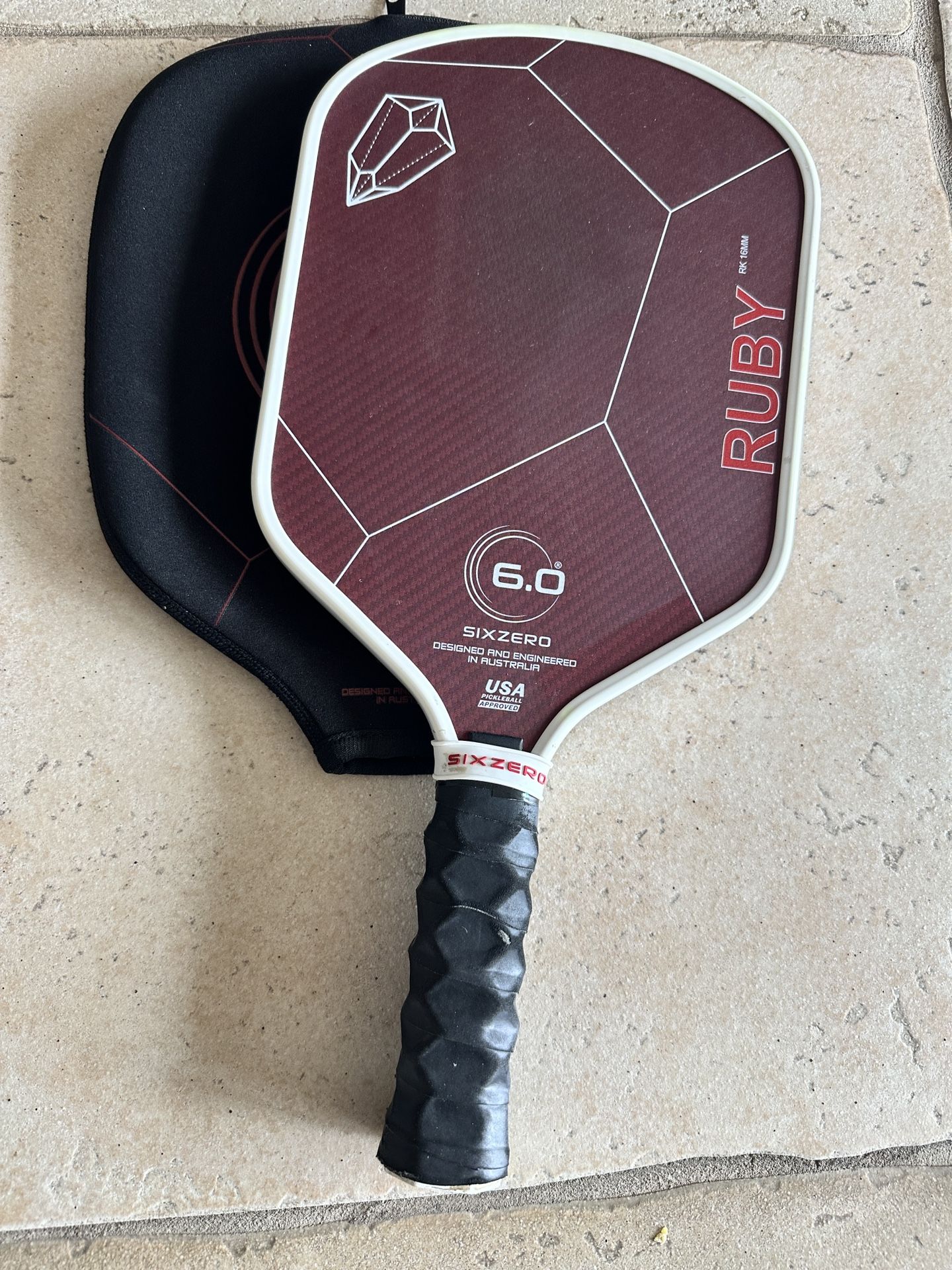 Pickleball Paddle Six Zero Ruby
