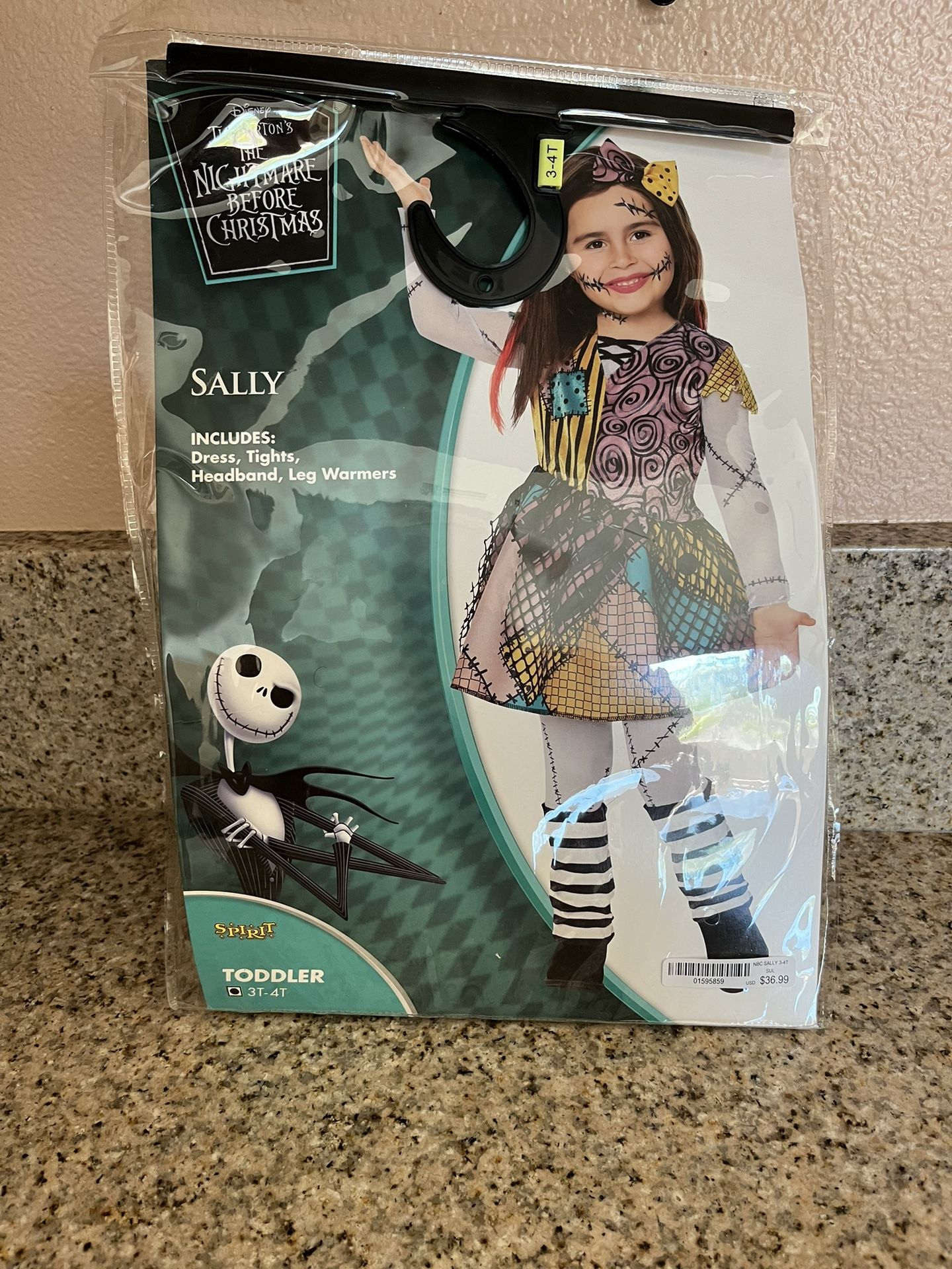 Toddler Girls Sally Costume