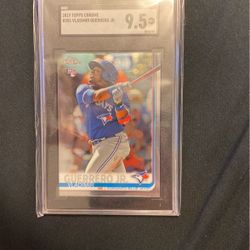 Vladimir Guerrero Rookie Card Graded 9.5