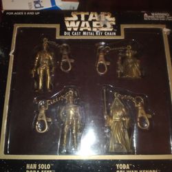 Star Wars Keychains In The Box