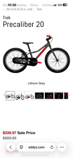 20” trek kids bike