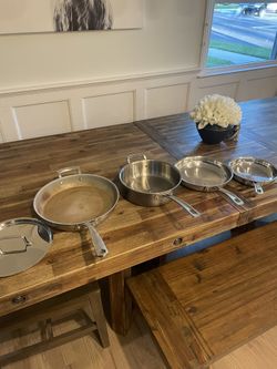 4 Cuisinart Pans