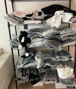 Authentic Lot 50pcs Dior, Balenciaga, Louis Vuitton, Crome hearts. Hoodie and T shirts size M and L  New with tag