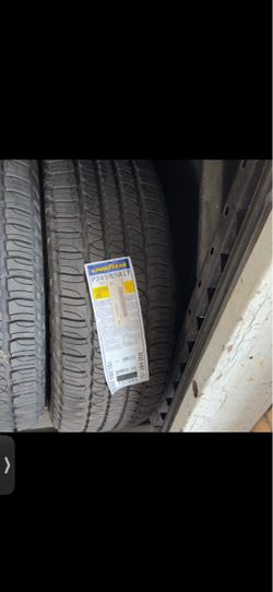 245/65/17 one new tire good year