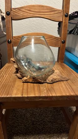 Glass Melt Terrarium/Vase/aquaterrium