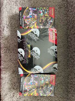 Pokemon pitch black booster bundle and booster box