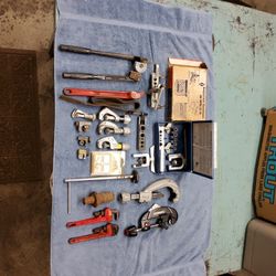 Plumbing Tool Lot