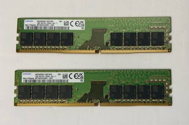 Samsung 32GB (2x16GB) DDR4 RAM PC4-3200AA Desktop RAM